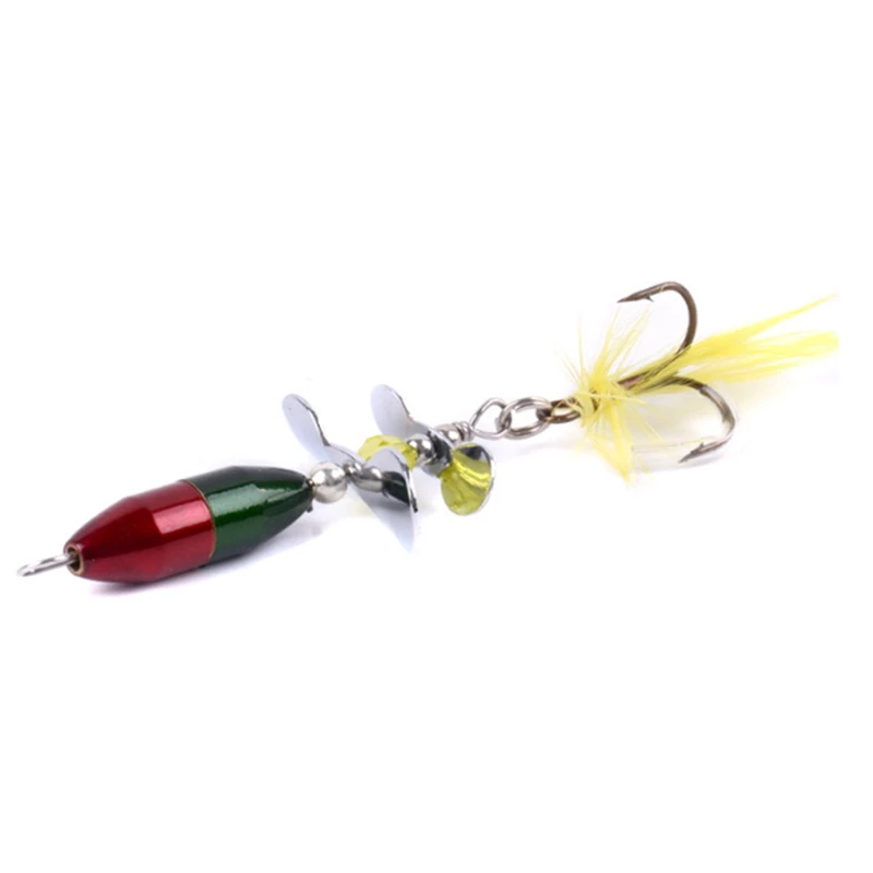 Luya Bait Double Rotating Sequins Bionic Fake Bait Long-Range Low Wind Resistance Three Hooks Bait Fishing
Luya Bait Double Rotating Sequins Bionic Fake Bait Long-Range Low Wind Resistance Three Hooks Bait Fishing