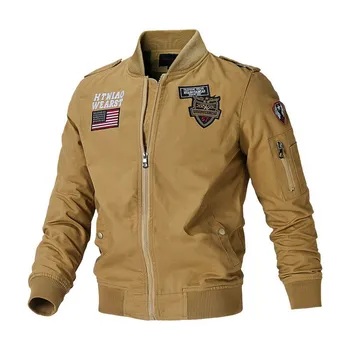 New 2020 Casual Army Military Jacket Men Plus Size M-4XL Jaqueta masculina Air force one Spring & Autumn Cargo Mens Jackets Coat
New 2020 Casual Army Military Jacket Men Plus Size M-4XL Jaqueta masculina Air force one Spring & Autumn Cargo Mens Jackets Coat