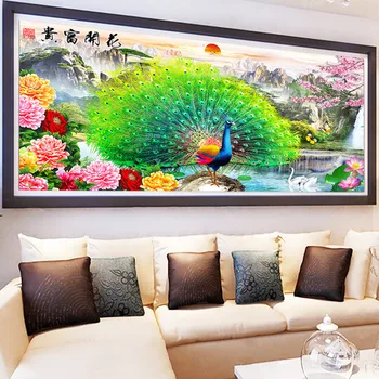 HUACAN Full Square Drill Diamond Painting Animal DIY Diamond Embroidery Peacock Cross Stitch Home Decoration
HUACAN Full Square Drill Diamond Painting Animal DIY Diamond Embroidery Peacock Cross Stitch Home Decoration