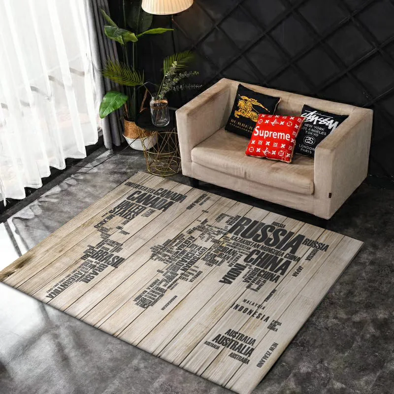 Retro Imitation wood Black alphabet pattern Bedroom bedside carpet living room floor mat plush bathroom rug custom made
Retro Imitation wood Black alphabet pattern Bedroom bedside carpet living room floor mat plush bathroom rug custom made