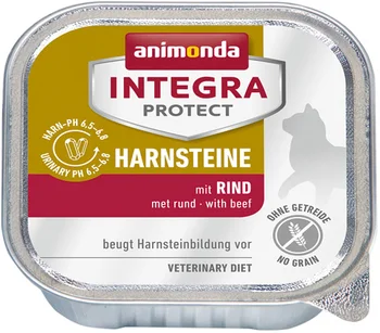 ANIMONDA ANIMONDA INTEGRA PROTECT CAT HARNSTEINE URINARY for adult cats with urolithiasis with beef 100 g
ANIMONDA ANIMONDA INTEGRA PROTECT CAT HARNSTEINE URINARY for adult cats with urolithiasis with beef 100 g