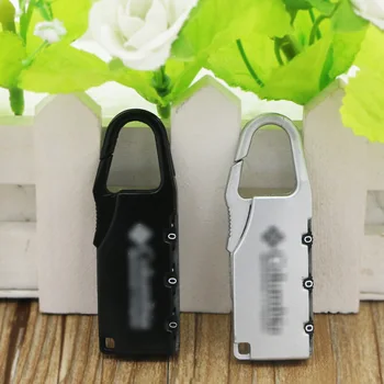 Travel Anti-Theft Padlock Coded Lock of Bags and Suitcases Customs Coded Lock of Bags and Suitcases Creative Luggage Lock