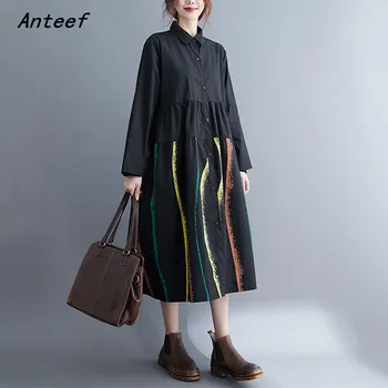 long sleeve plus size black cotton stripe for women casual loose spring autumn shirt dress elegant clothes 2020 ladies dresses
long sleeve plus size black cotton stripe for women casual loose spring autumn shirt dress elegant clothes 2020 ladies dresses