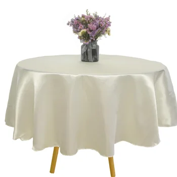 Round Tablecloth Satin Table Cloth Table Cover For Christmas Wedding Birthday Baby Shower Party Decor Home Tablecloths Supplies
Round Tablecloth Satin Table Cloth Table Cover For Christmas Wedding Birthday Baby Shower Party Decor Home Tablecloths Supplies