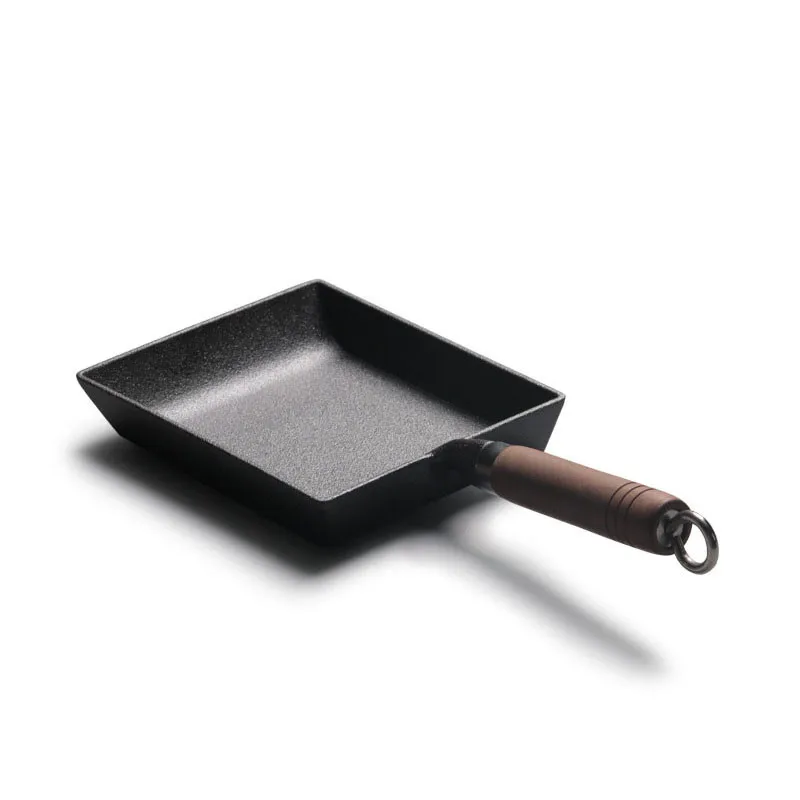 New Thickened Uncoated Non-stick Pan Japanese Omelette Pan/Egg Pan Non-stick Rectangle Mini Frying Pan Cast Iron Pan
New Thickened Uncoated Non-stick Pan Japanese Omelette Pan/Egg Pan Non-stick Rectangle Mini Frying Pan Cast Iron Pan