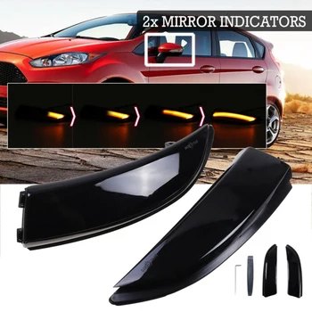 Car Dynamic LED Side Wing Mirror Indicator Lights Turn Signal For Fiesta 2008-2017 8A61-13B381-AF Car Side Lights
Car Dynamic LED Side Wing Mirror Indicator Lights Turn Signal For Fiesta 2008-2017 8A61-13B381-AF Car Side Lights