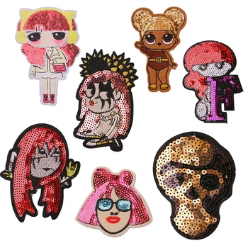 Cute little girl, taro, sequins cartoon icon Iron on Patches for Clothing DIY Stripes Clothes Patchwork Stickers Custom Badges
Cute little girl, taro, sequins cartoon icon Iron on Patches for Clothing DIY Stripes Clothes Patchwork Stickers Custom Badges