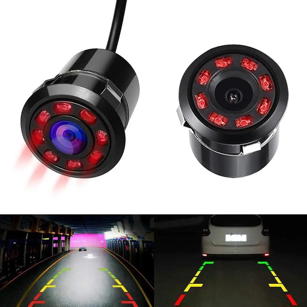 8 LED 170 Degree Round Back Up Cameras Car Rear View Camera Night Vision Reversing Auto Parking Waterproof Monitor Camera
8 LED 170 Degree Round Back Up Cameras Car Rear View Camera Night Vision Reversing Auto Parking Waterproof Monitor Camera