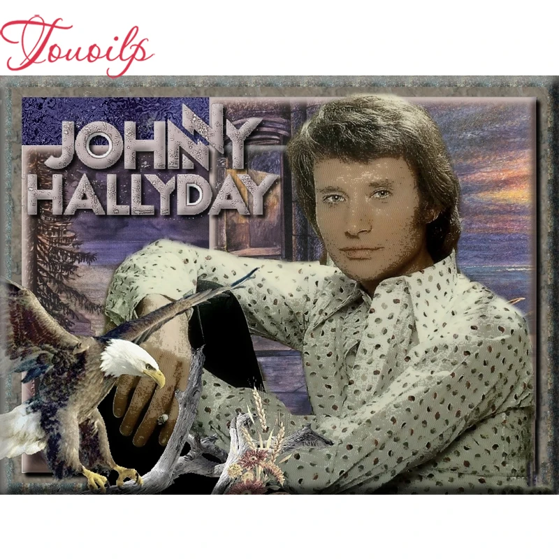 Алмазная 5D картина Джонни Хелли вышивка крестиком домашний декор портретная