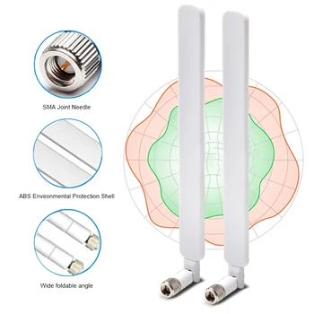 2Pcs 4G LTE Signal Gain Antenna for B310/B593/B315s/E5186s CPE Router FKU66
2Pcs 4G LTE Signal Gain Antenna for B310/B593/B315s/E5186s CPE Router FKU66