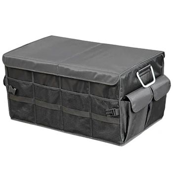 Car Trunk Organizer Oxford Car Back Folding Portable Storage Tool Bag Multi-Use Food Organizers Auto Collapsible Storage Box - B 
Car Trunk Organizer Oxford Car Back Folding Portable Storage Tool Bag Multi-Use Food Organizers Auto Collapsible Storage Box - B
