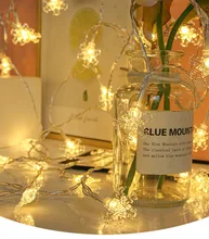 LED Snowflake String Lights Snow Fairy Garland Decoration for Christmas tree New Year Room Valentine's Day
LED Snowflake String Lights Snow Fairy Garland Decoration for Christmas tree New Year Room Valentine's Day