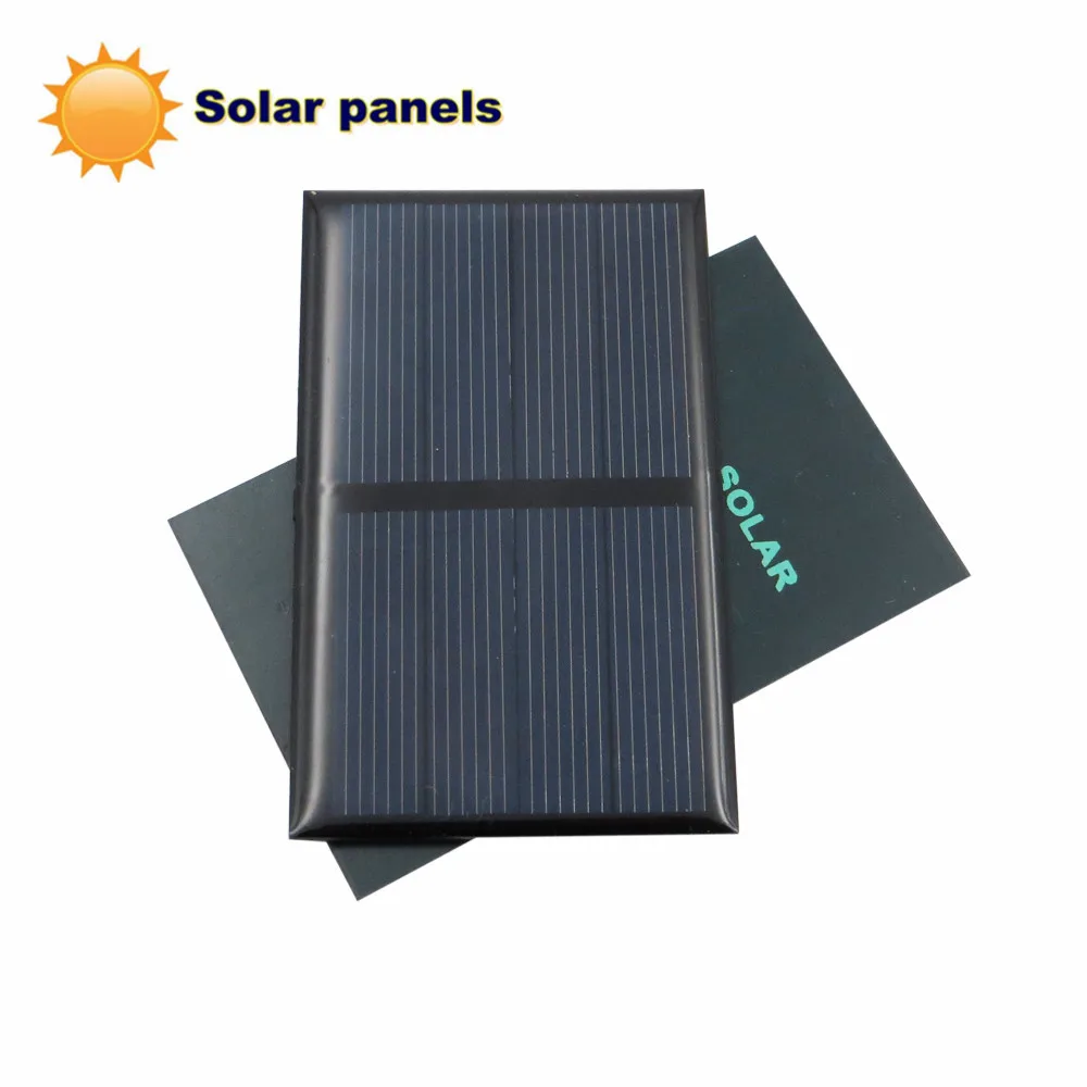 2V dc 300mA DIY Battery Power Charge 0.6Watt Solar Panel Standard Epoxy Polycrystalline Silicon Module Mini Solar Cell toy
2V dc 300mA DIY Battery Power Charge 0.6Watt Solar Panel Standard Epoxy Polycrystalline Silicon Module Mini Solar Cell toy