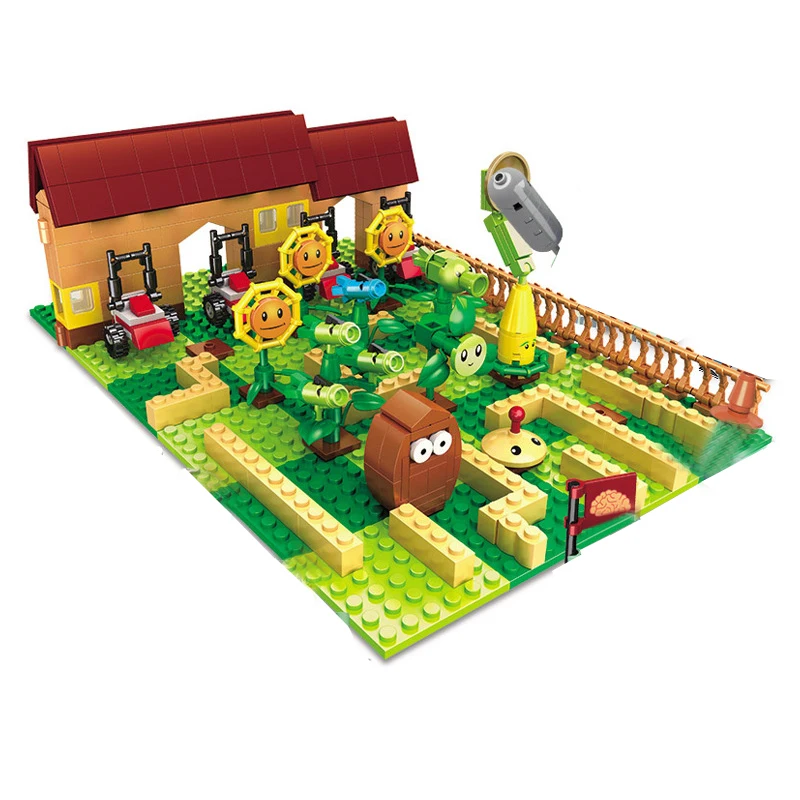 New Style Plants Vs Zombies Set Farm Maze Building Blocks Bricks Compatible Gift
New Style Plants Vs Zombies Set Farm Maze Building Blocks Bricks Compatible Gift