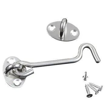 2 Pairs Stainless Steel Cabin Hook Latch Lock Shed Gate Door Window Catch Holder Cabin Hook
2 Pairs Stainless Steel Cabin Hook Latch Lock Shed Gate Door Window Catch Holder Cabin Hook