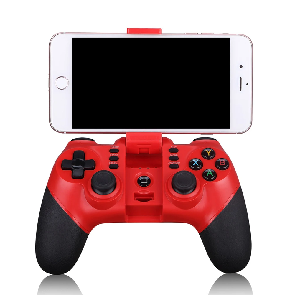 Wireless Bluetooth Gamepad Smartphones Remote Controller Phone Stand Holder Joystick Wireless Control Game Handle Game PUBG Tool
Wireless Bluetooth Gamepad Smartphones Remote Controller Phone Stand Holder Joystick Wireless Control Game Handle Game PUBG Tool