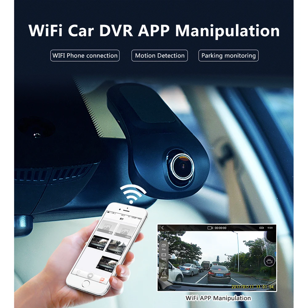 Portable V23 No Screen With WiFi Car Recorder Car Dvr Dash Camera Driving Recorder Night Vision 32G HD 1080P DVR Dropship XNC
Portable V23 No Screen With WiFi Car Recorder Car Dvr Dash Camera Driving Recorder Night Vision 32G HD 1080P DVR Dropship XNC