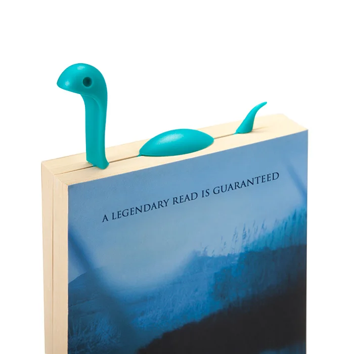 Фото 3d-закладка в форме водного монстра Забавная детская книга для чтения папка