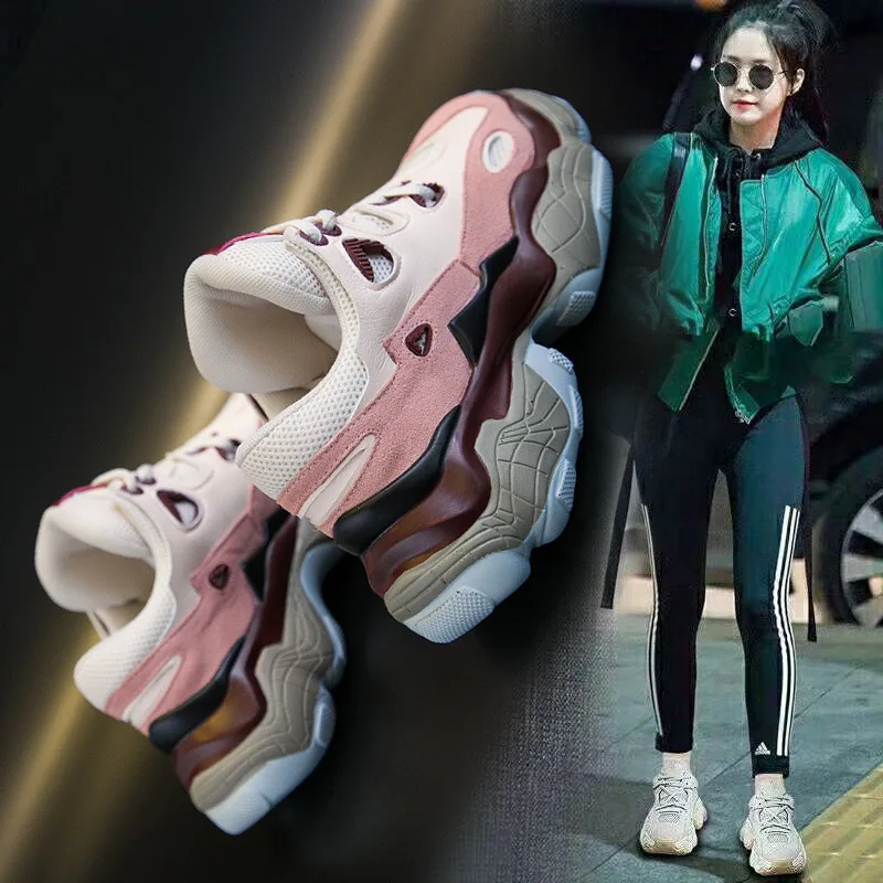 Dad Shoe Woman 2020 Season Genuine Leather Leisure Time Sneakers Woman Ventilation Shoes Woman Zapatos De Mujer S Tenis Feminino
Dad Shoe Woman 2020 Season Genuine Leather Leisure Time Sneakers Woman Ventilation Shoes Woman Zapatos De Mujer S Tenis Feminino