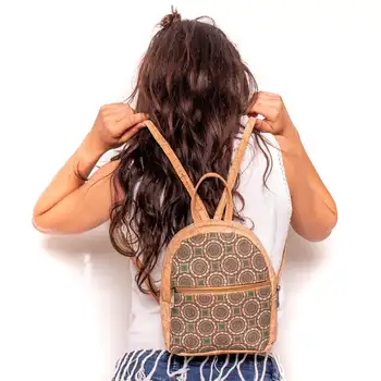 Natural cork backpack women cork bag girls backpack BAG-378-ABCDE
Natural cork backpack women cork bag girls backpack BAG-378-ABCDE