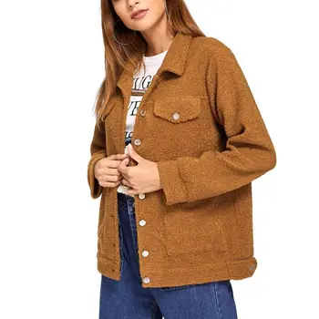FashionTurn-down Collar Women Single-Breasted Jacket Coat Spring Autumn Wide-waisted Long-Sleeved Casual Outerwear
FashionTurn-down Collar Women Single-Breasted Jacket Coat Spring Autumn Wide-waisted Long-Sleeved Casual Outerwear