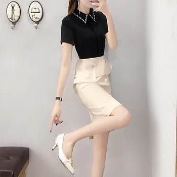 Bead Dress For Women Contrast Ladies Dresses Patchwork Ruffles Korean Dress Office Women's Summer Sundress Vestidos De Fiesta 
Bead Dress For Women Contrast Ladies Dresses Patchwork Ruffles Korean Dress Office Women's Summer Sundress Vestidos De Fiesta