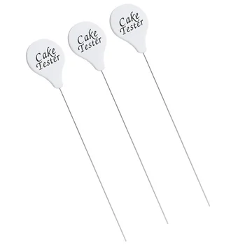 3pcs Stainless Steel Cake Tester Biscuits Baking Test Needle DIY Baking Tool for Cake Bread Muffin Testing
3pcs Stainless Steel Cake Tester Biscuits Baking Test Needle DIY Baking Tool for Cake Bread Muffin Testing