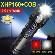 Newest XHP160 Led Flashlight Most Powerful Torch 18650 Usb Rechargeable Tactical Flashlight Multifunction COB Hunting Flash Ligh
Newest XHP160 Led Flashlight Most Powerful Torch 18650 Usb Rechargeable Tactical Flashlight Multifunction COB Hunting Flash Ligh