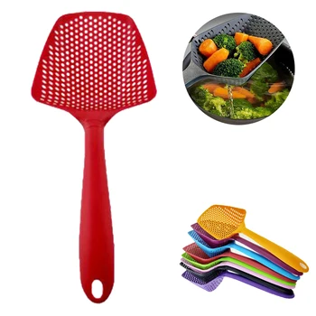 1pc Scoop Strainer Colander Soup Cooking Shovels Pasta Filter Spoon Kitchen Fry Chef Spoon Nylon Plastic Spoon
1pc Scoop Strainer Colander Soup Cooking Shovels Pasta Filter Spoon Kitchen Fry Chef Spoon Nylon Plastic Spoon