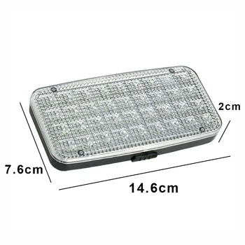 Auto Ceiling Dome Light 14.6*7.6*2cm Vehicle Super brightness Truck Interior Bulb
Auto Ceiling Dome Light 14.6*7.6*2cm Vehicle Super brightness Truck Interior Bulb