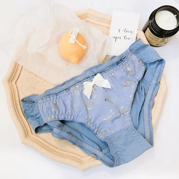 Women's Underwear gilding bronzing cute Sweety pattern Fashion Briefs lovely seamless sexy lingerie underwear Women's Panties 
Women's Underwear gilding bronzing cute Sweety pattern Fashion Briefs lovely seamless sexy lingerie underwear Women's Panties