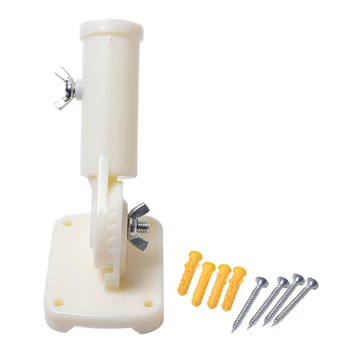 Durable Bracket Adjustable Angle Display 180 Degree Rotation Wall Mounted Patio Anti Rust Porch Windsock Base Flag Pole Holder
Durable Bracket Adjustable Angle Display 180 Degree Rotation Wall Mounted Patio Anti Rust Porch Windsock Base Flag Pole Holder