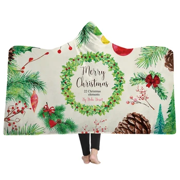 3D Print Holiday Christmas Hooded Blanket Wearable Fleece Throw Blankets Soft Fluffy Blankets For Adults Winter Hoodie throw
3D Print Holiday Christmas Hooded Blanket Wearable Fleece Throw Blankets Soft Fluffy Blankets For Adults Winter Hoodie throw