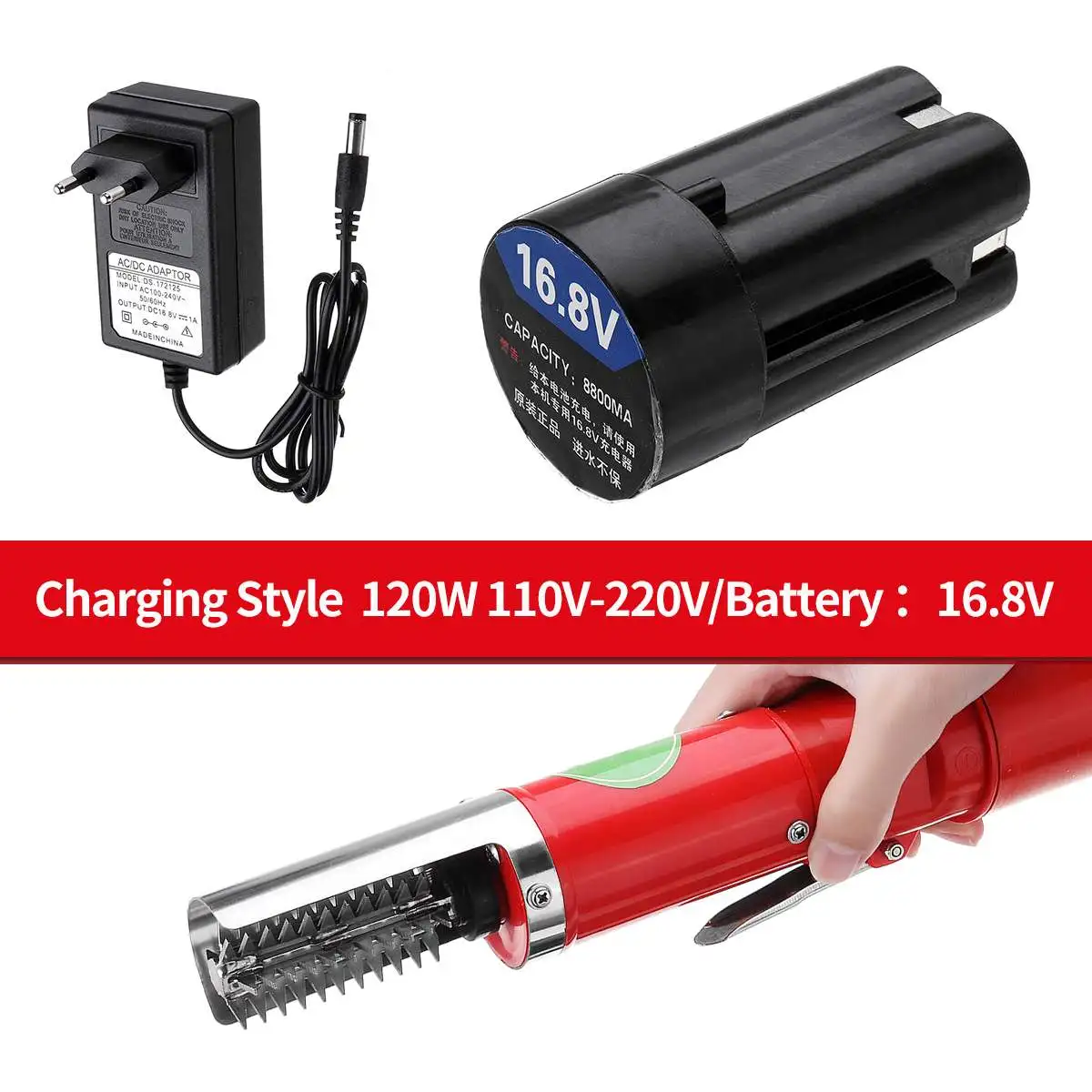 120W Portable Cordless Electric Fish Scaler Fish Scale Scraper Easy Fish Stripper Scale Remover Cleaning Tool Waterproof
120W Portable Cordless Electric Fish Scaler Fish Scale Scraper Easy Fish Stripper Scale Remover Cleaning Tool Waterproof