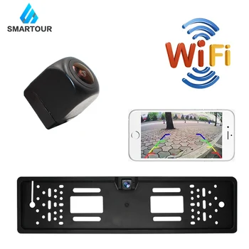 Smartour Car Wifi European License Plate Frame Wireless Rear View Camera Star Night Vision Backup Reversing Camera Android IOS
Smartour Car Wifi European License Plate Frame Wireless Rear View Camera Star Night Vision Backup Reversing Camera Android IOS