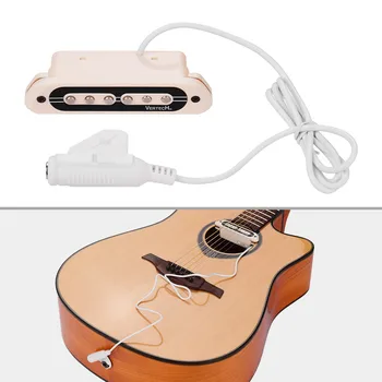 VS-80 Passive Guitar Soundhole Pickup Humbucker Pick-up Transducer 6.35mm Endpin Jack for Acoustic Folk Guitar
VS-80 Passive Guitar Soundhole Pickup Humbucker Pick-up Transducer 6.35mm Endpin Jack for Acoustic Folk Guitar