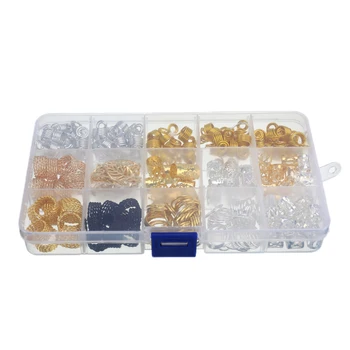 200PCS Hair Dreadlocks Braids Kit Beads Hair Rings Tubes Metal Hair Cuffs for Dreads With Box Jewelry Styling Hair Accessories
200PCS Hair Dreadlocks Braids Kit Beads Hair Rings Tubes Metal Hair Cuffs for Dreads With Box Jewelry Styling Hair Accessories