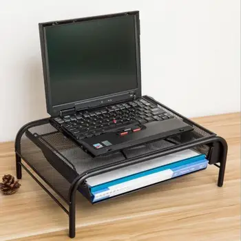 Black Metal Mesh PC Monitor Laptop Stand On-Bed On-Desk Riser Laptop Shelf File Tray Storage Box Desk Organizer Keyboard Holder
Black Metal Mesh PC Monitor Laptop Stand On-Bed On-Desk Riser Laptop Shelf File Tray Storage Box Desk Organizer Keyboard Holder