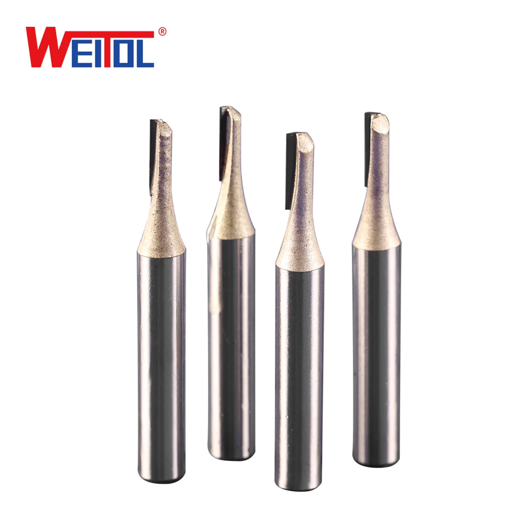 WeiTol 1pcs One Flute Striaight Bit Woodworking Milling Cutter Router Bit Cutter Bit Milling Tools End Mill
WeiTol 1pcs One Flute Striaight Bit Woodworking Milling Cutter Router Bit Cutter Bit Milling Tools End Mill