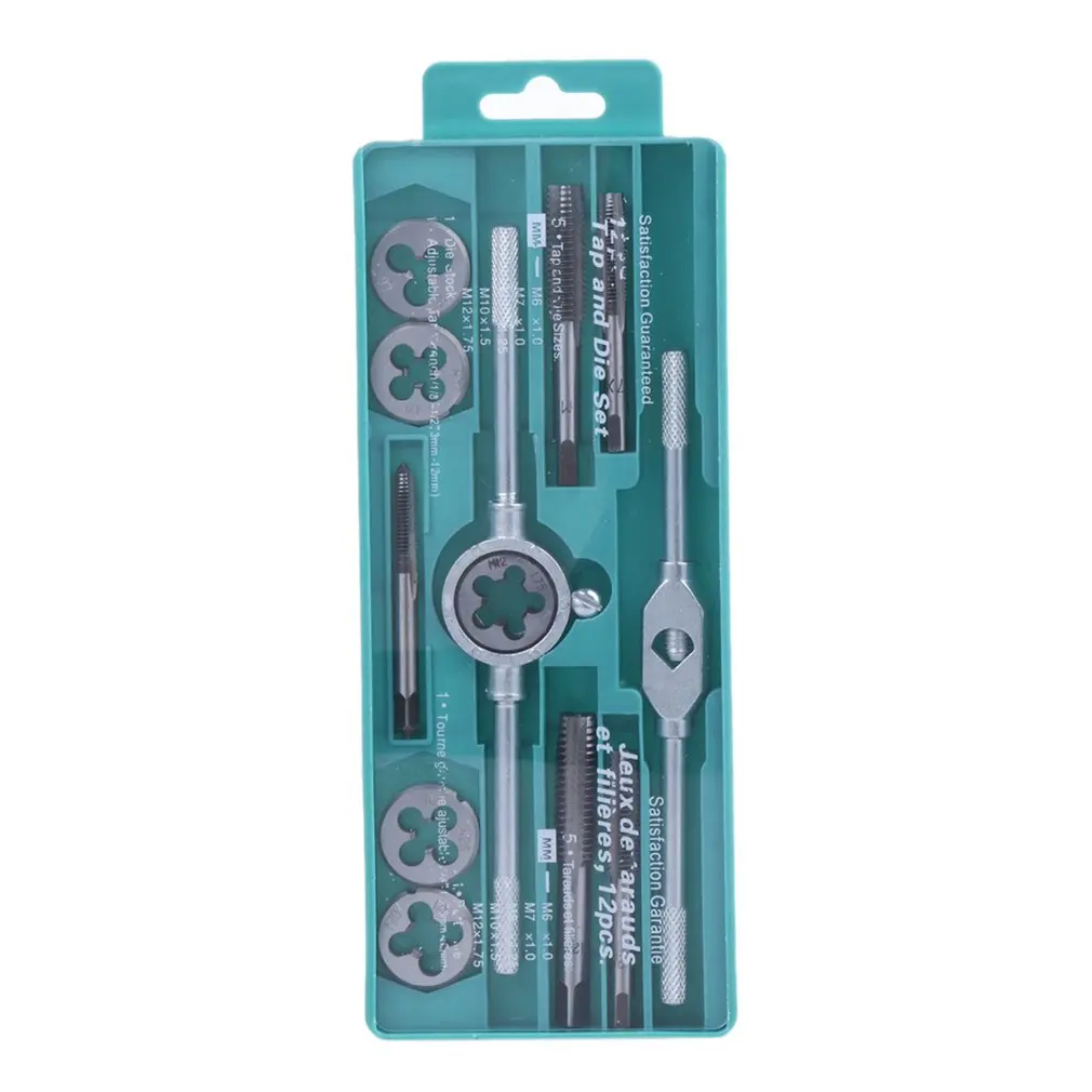 Metric Taps Die 12-Piece Set (Small Frames) tap Threading Die Set Complete Sets / Die Taps Thread Tap Set
Metric Taps Die 12-Piece Set (Small Frames) tap Threading Die Set Complete Sets / Die Taps Thread Tap Set