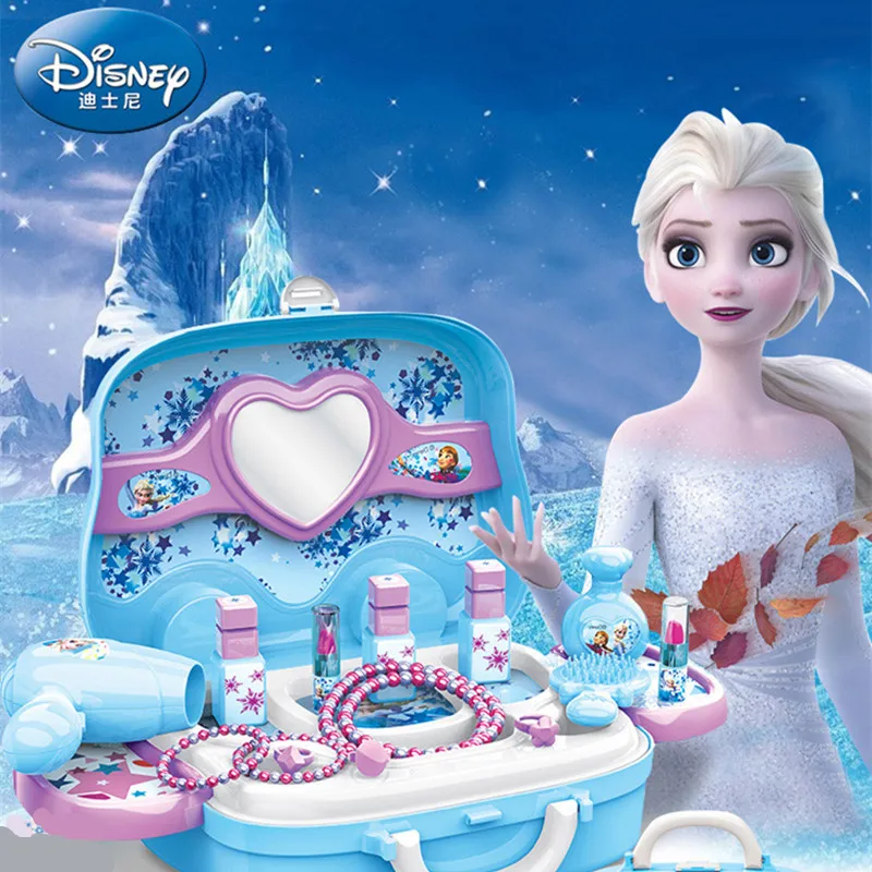 Disney Pretend Play Frozen Makeup Beauty Juguetes Xmas Birthday Gifts Girls Disney Frozen Toys For Children Luggage Backpack
Disney Pretend Play Frozen Makeup Beauty Juguetes Xmas Birthday Gifts Girls Disney Frozen Toys For Children Luggage Backpack