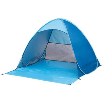 Beach Tent Ultra Light Folding Tent -Up Automatic Open Tent Family Travel Fish Camping Anti-Uv Full Sunshade Blue 
Beach Tent Ultra Light Folding Tent -Up Automatic Open Tent Family Travel Fish Camping Anti-Uv Full Sunshade Blue