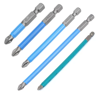 uxcell 10Pcs 50/65/70/127/150mm Length 6PH2 1/4" Hex Shank Magnetic Phillips Cross Screwdriver Bit,S2 Non-Slip Screwdriver
uxcell 10Pcs 50/65/70/127/150mm Length 6PH2 1/4" Hex Shank Magnetic Phillips Cross Screwdriver Bit,S2 Non-Slip Screwdriver