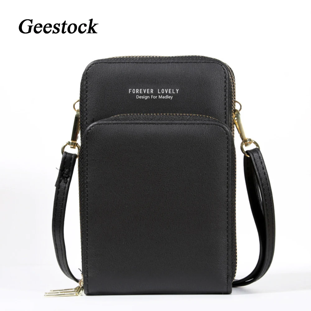 Geestock Women Shoulder CellPhone Bag Mini Wallet Large Capacity Zipper Purses Luxury Leather Messenger Crossbody Bags
Geestock Women Shoulder CellPhone Bag Mini Wallet Large Capacity Zipper Purses Luxury Leather Messenger Crossbody Bags