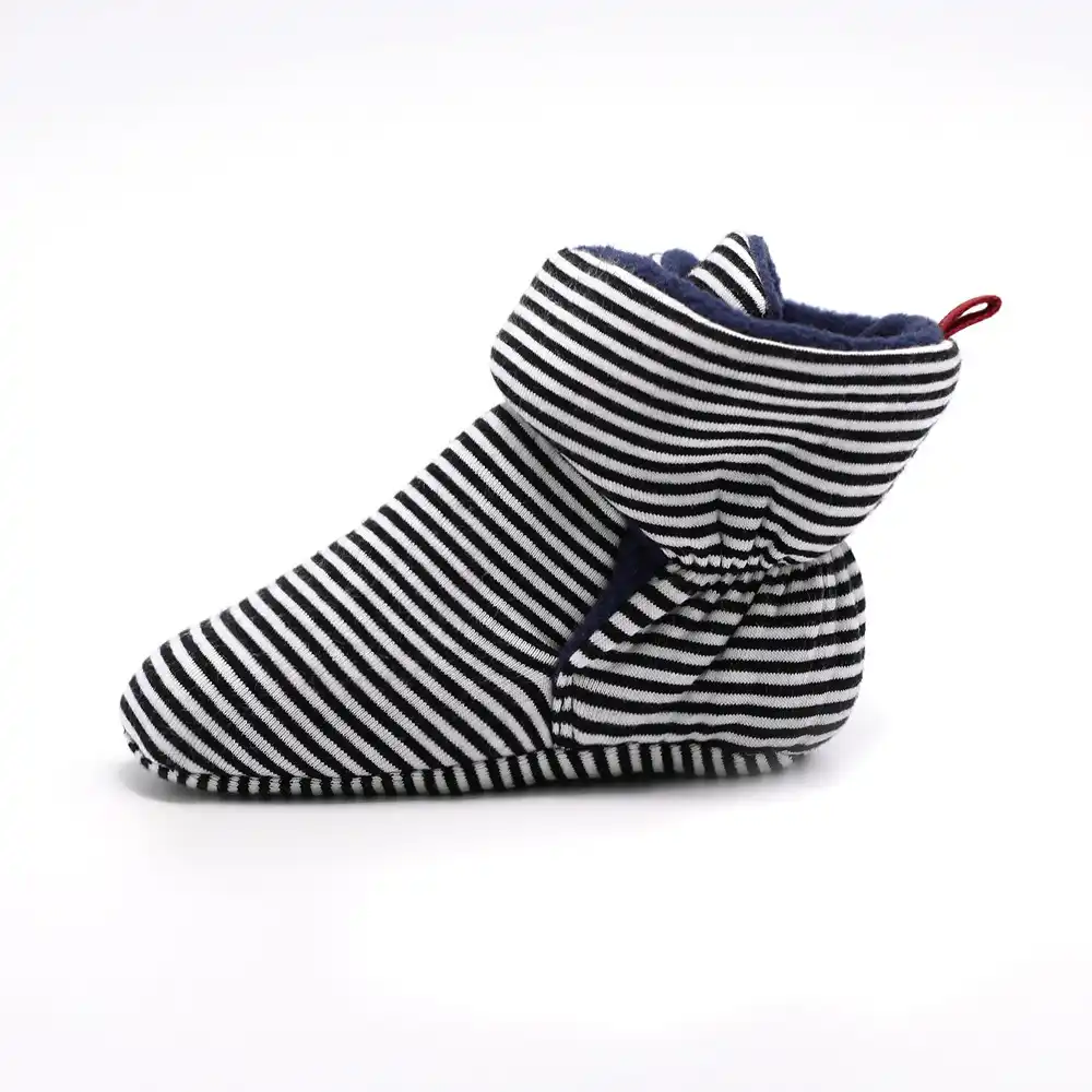 Модная обувь для новорожденных девочек зимние сохраняющие тепло ботинки из