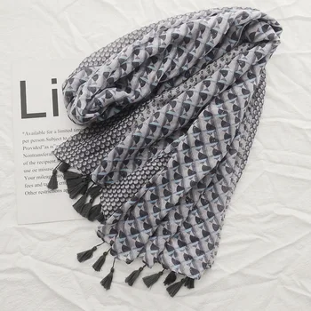 Literary and artistic small shell cotton and hemp scarves Japanese version of the Korean version of sequins decorated towels
Literary and artistic small shell cotton and hemp scarves Japanese version of the Korean version of sequins decorated towels