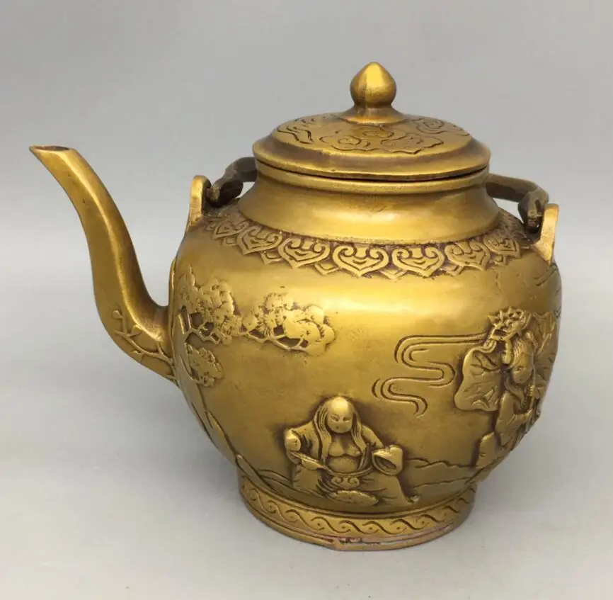 Иммортный заварочный чайник Archaize brass lotus two, статуя для украшения дома 
Иммортный заварочный чайник Archaize brass lotus two, статуя для украшения дома