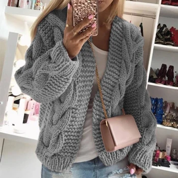 2020 Women Warm Long Sleeve Autumn Winter Sweater and Cardigans Knitted Tops Long Sleeve Hollow Out Sexy Cardigan Loose Tops 
2020 Women Warm Long Sleeve Autumn Winter Sweater and Cardigans Knitted Tops Long Sleeve Hollow Out Sexy Cardigan Loose Tops