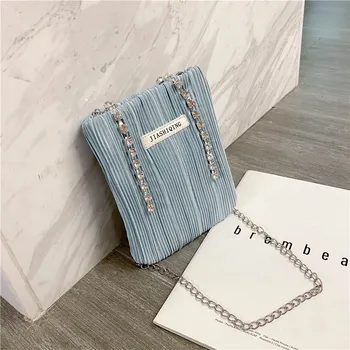 2020 Fashion Trend Women Shoulder Bag New Folds Handbags Chain Wild Solid Color Messenger Bags Tote For Ladies Small Square Bag
2020 Fashion Trend Women Shoulder Bag New Folds Handbags Chain Wild Solid Color Messenger Bags Tote For Ladies Small Square Bag