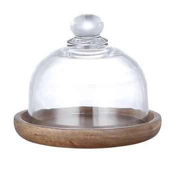 1 Set Wooden Mini Dessert Trays Flat Round Wood Server Cake Stand With Glass Dome Home Party Kitchen Supplies Accessories
1 Set Wooden Mini Dessert Trays Flat Round Wood Server Cake Stand With Glass Dome Home Party Kitchen Supplies Accessories